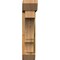 Ekena Millwork Balboa Slat Rough Sawn Bracket w/ Offset Brace, Western Red Cedar, 6"W x 22"D x 26"H BKT0604X22X26BOA06RWR - alternate 2
